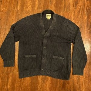 Gap Sweater Mens XL Cardigan Chunky Ribbed 1969
